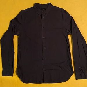 ALL SAINTS Hawthorne Shirt in Black